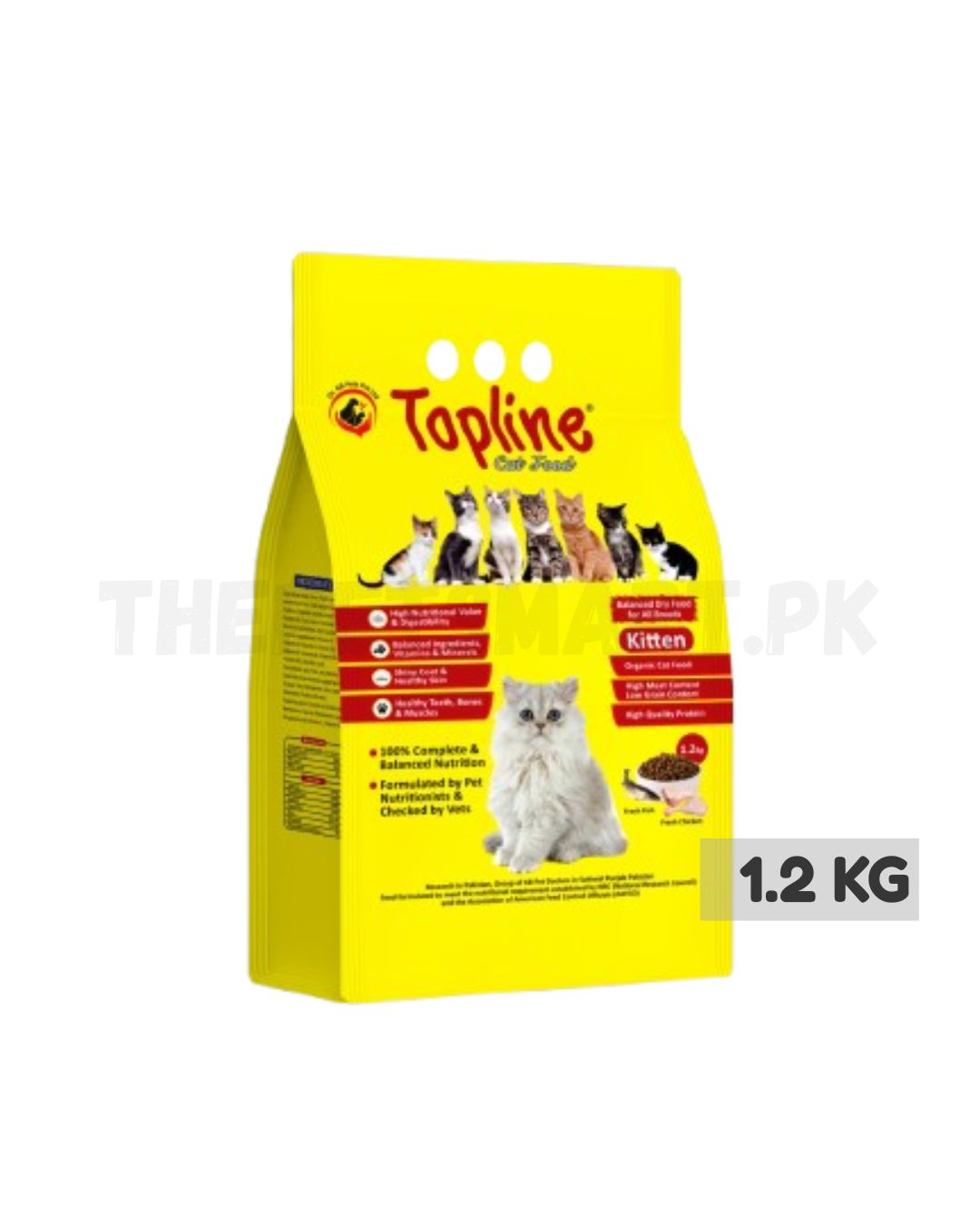 TOPLINE KITTEN FOOD 1.2KG TOPLINE KITTEN FOOD 1.2KG - Image 1