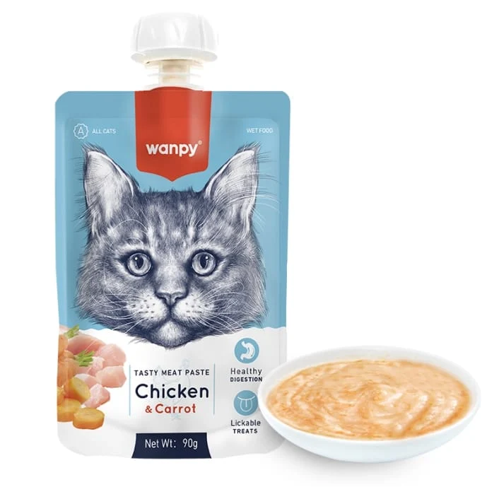 Wanpy-Tasty-Meat-Paste-90Grams-pets-park-pk-1961 WANPY CHICKEN PASTE - Image 1